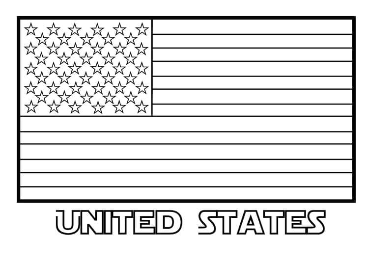 United states of america us coloring pages