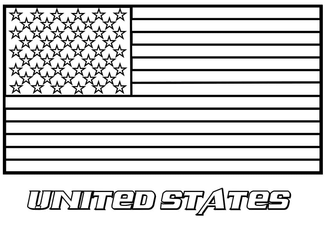 United states of america us coloring pages