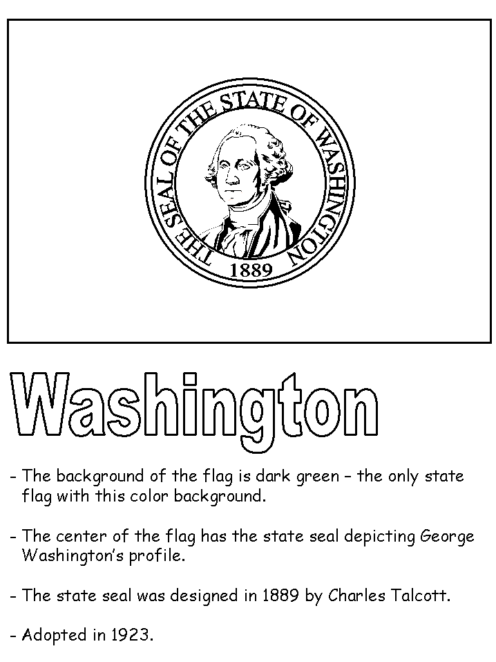 Washington state flag