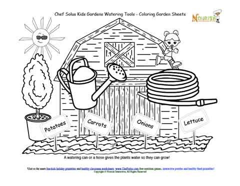 Chef solus kids garden story