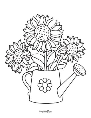 Spring coloring pages â printable coloring pages