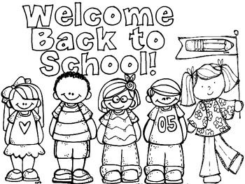 Freebie back to school coloring pages school coloring pages wele to school back to school worksheets