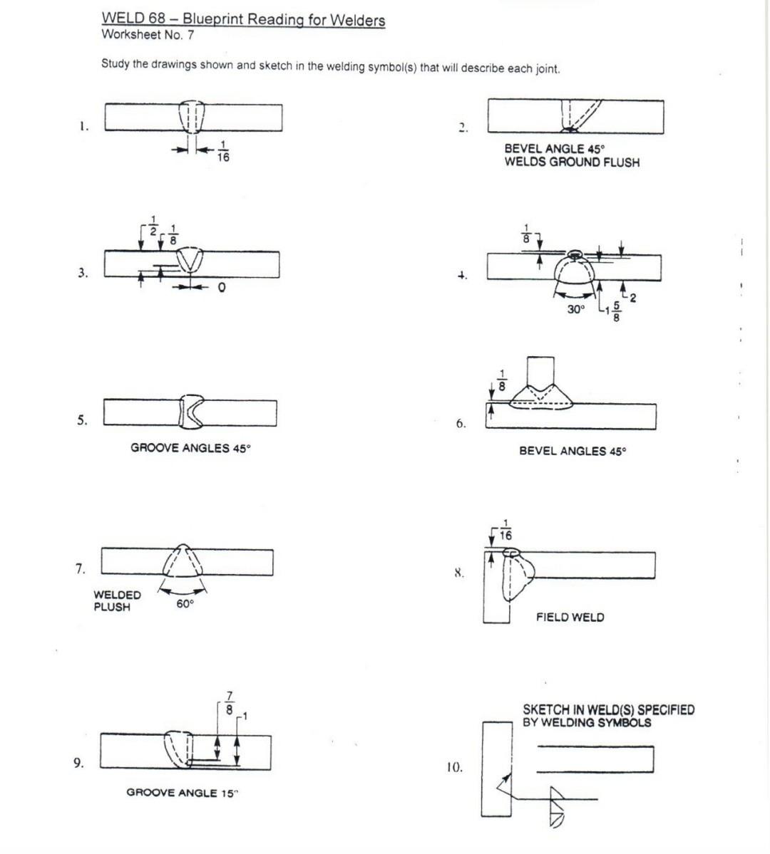 Solved weld