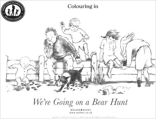 Were going on a bear hunt louring fun