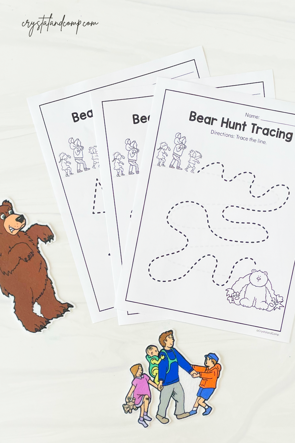 Going on a bear hunt printables