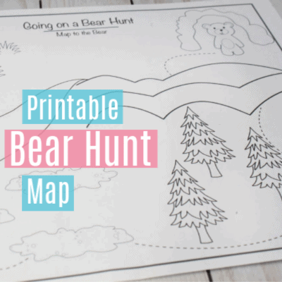 Going on a bear hunt printable map brilliant little ideas