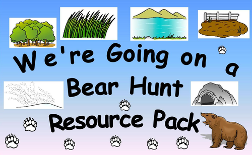 Were going on a bear hunt resource pack teaching resources