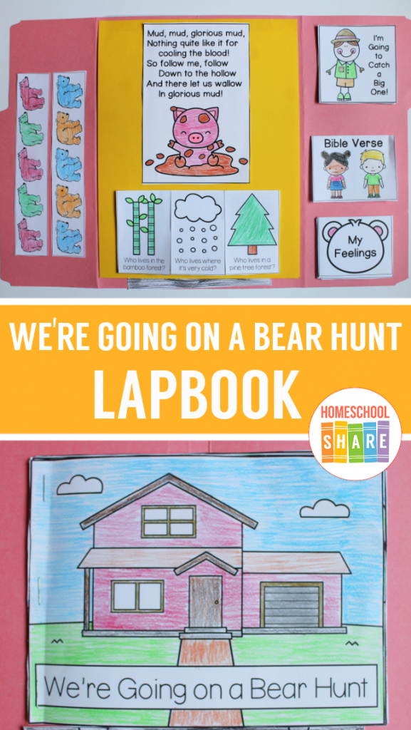 Were going on a bear hunt activities printables free