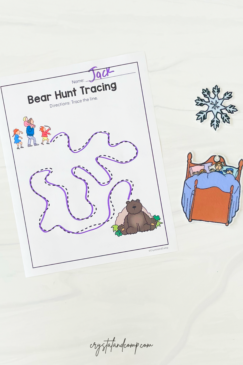 Going on a bear hunt printables