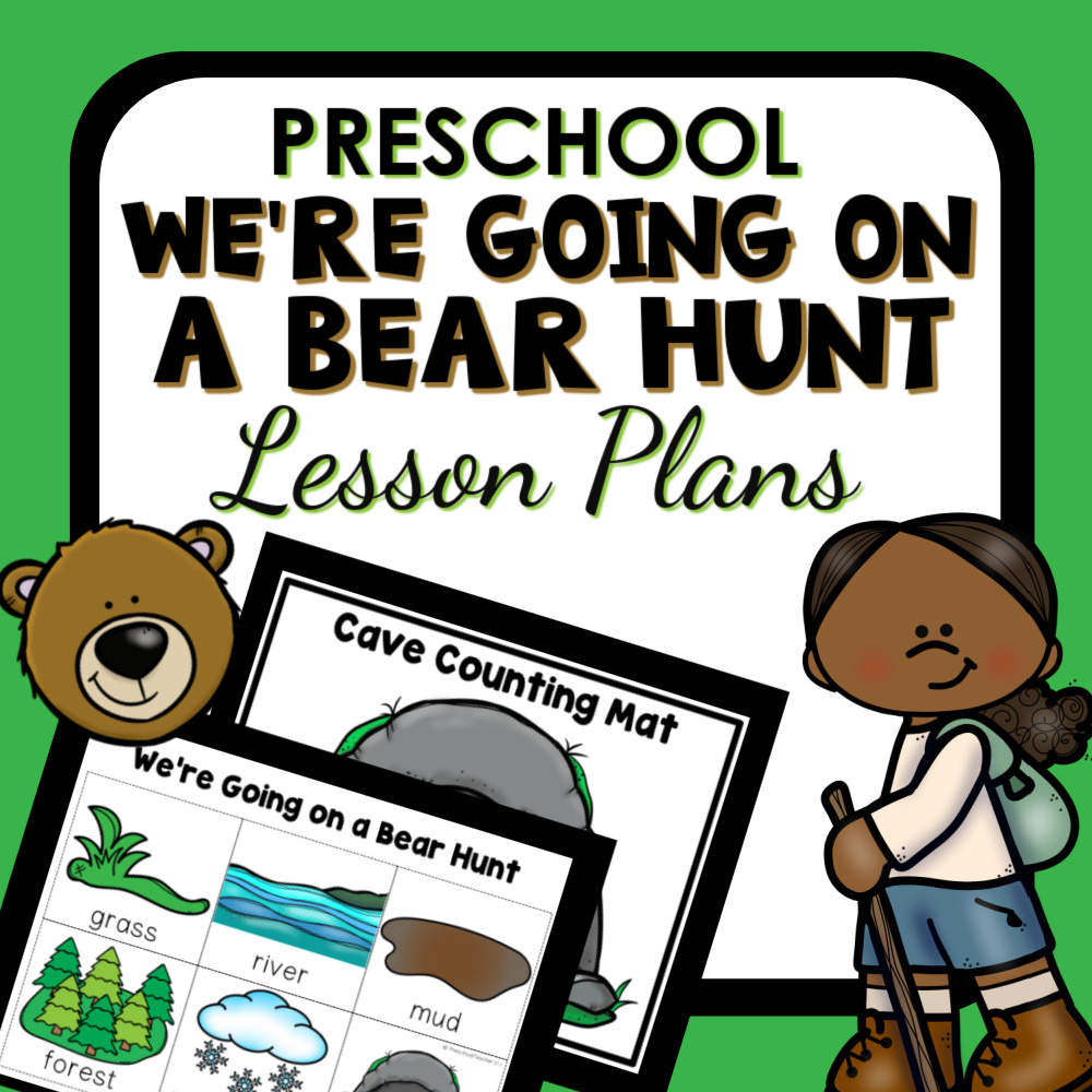 Going on a bear hunt preschool classroom lesson plans