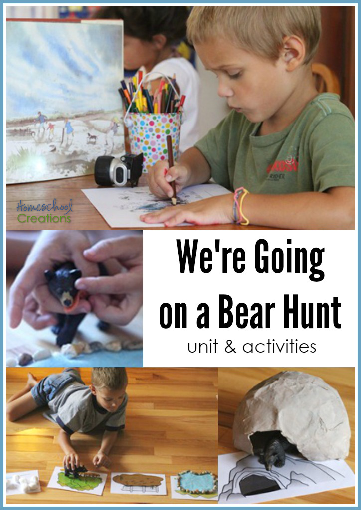 Were going on a bear hunt unit and activities