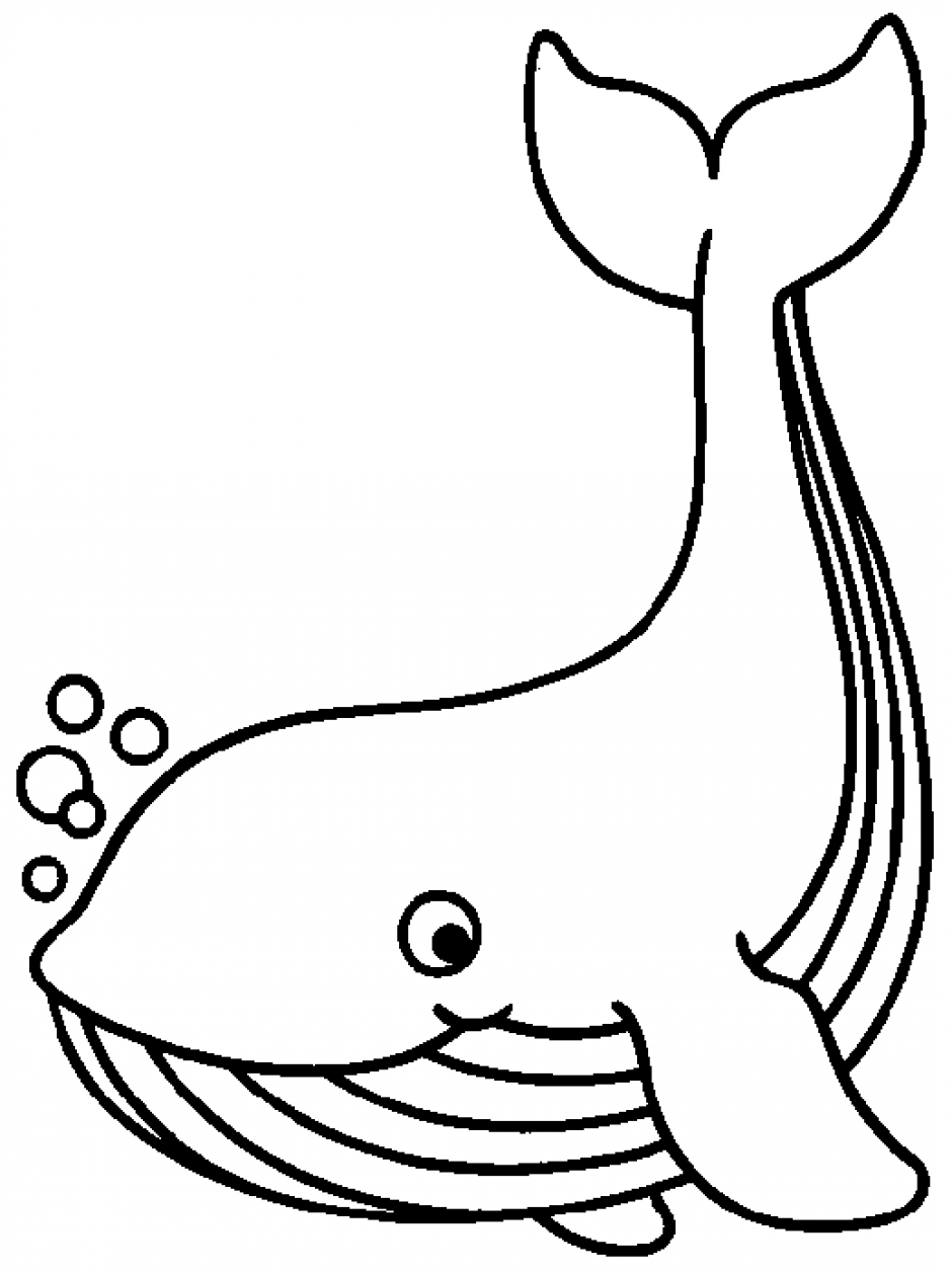 Whale coloring pages