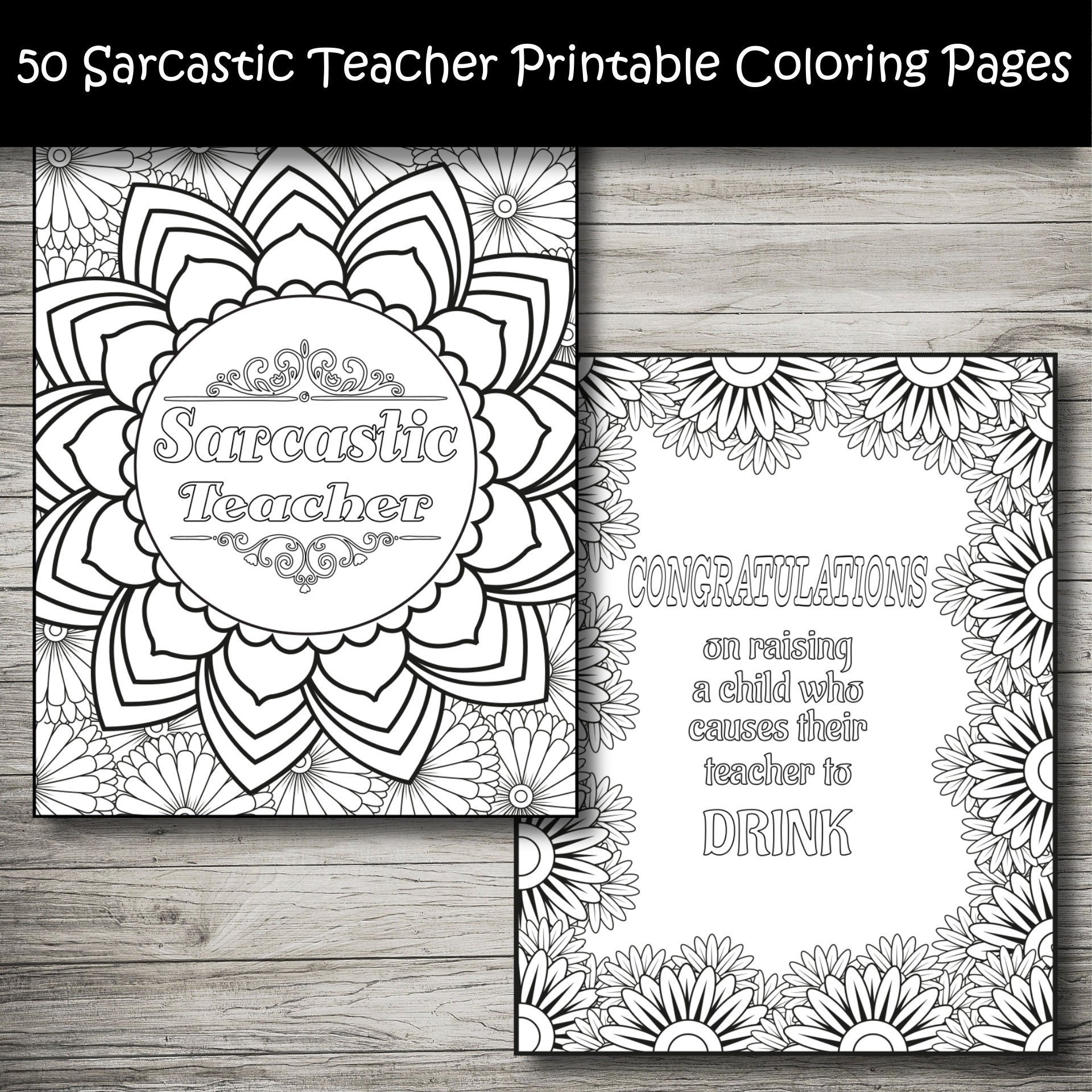 Teacher printable coloring pages funny teacher coloring teacher coloring pages sarcastic teacher teacher quotes coloring teacher gifts instant download