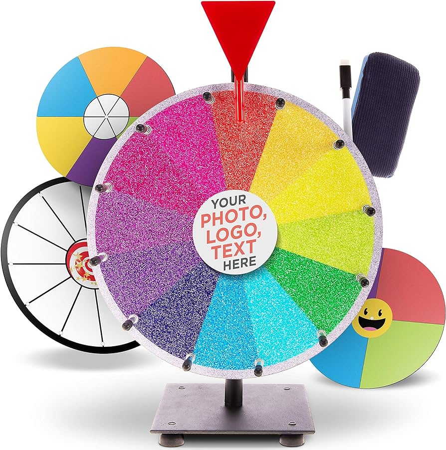 Prize wheel spner board game