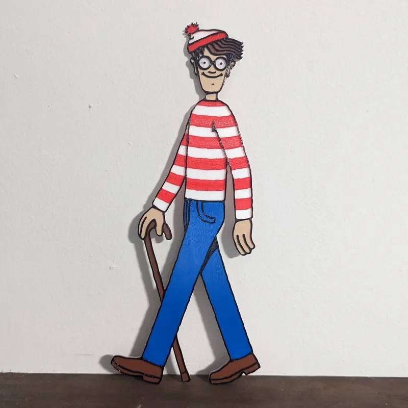 Wheres waldo by imagine that download free stl model