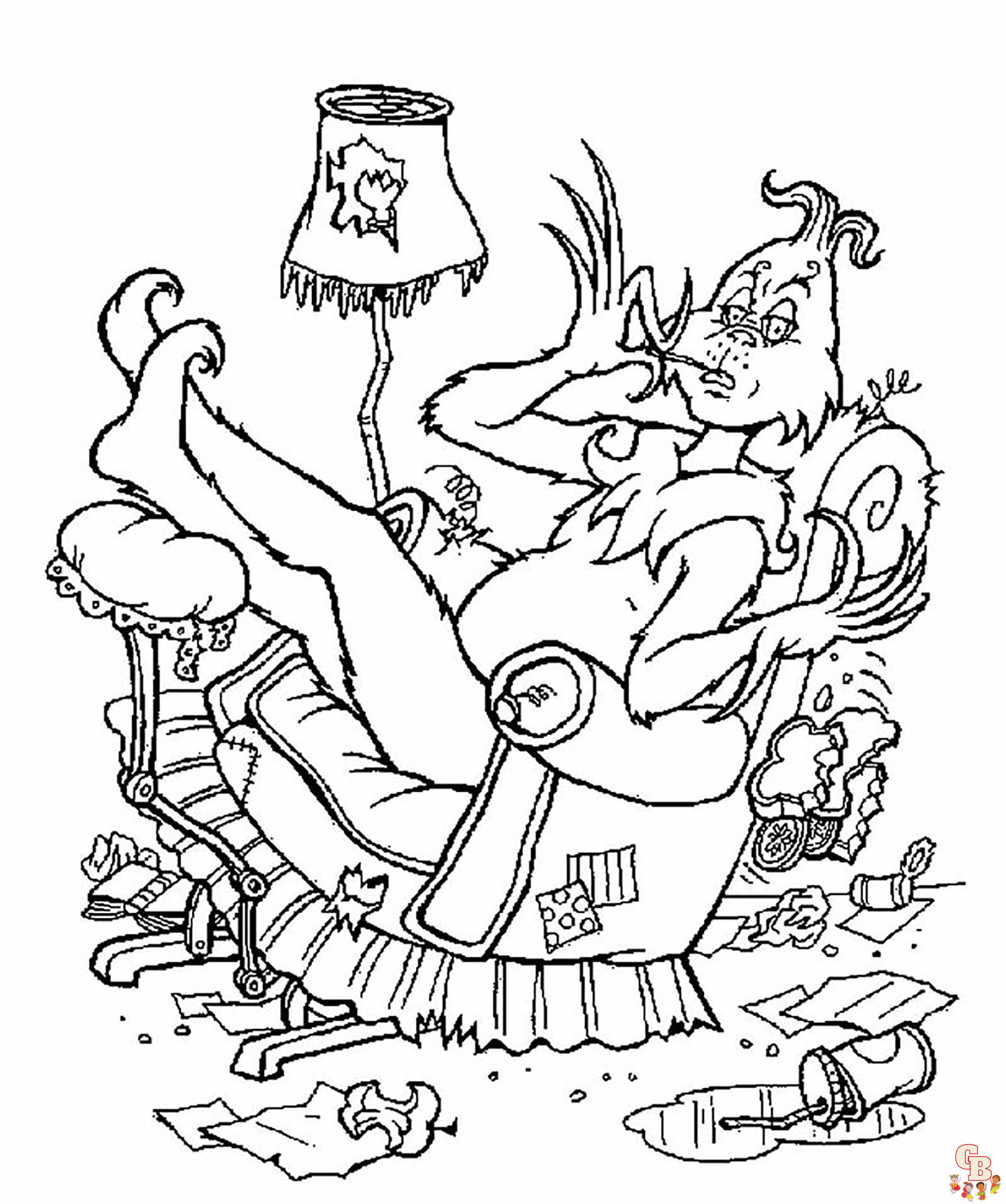 Printable whoville coloring pages free for kids and adults