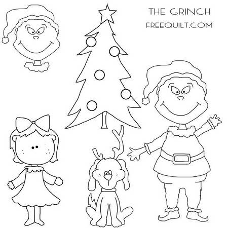 The grinch â christmas in whoville characters graphics