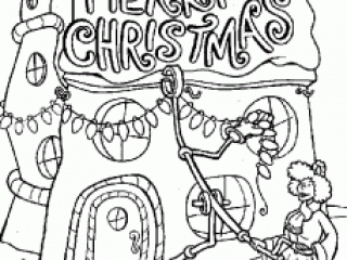 Best christmas the grinch coloring pages for kids