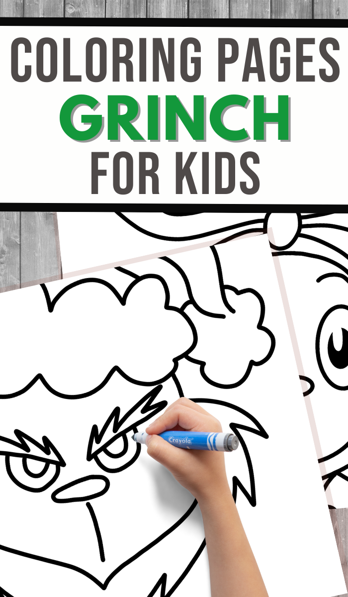 Grinch coloring pages for kids