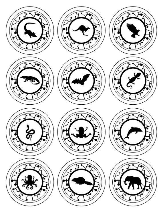 Coloring sheets creature power discs inspired printable download