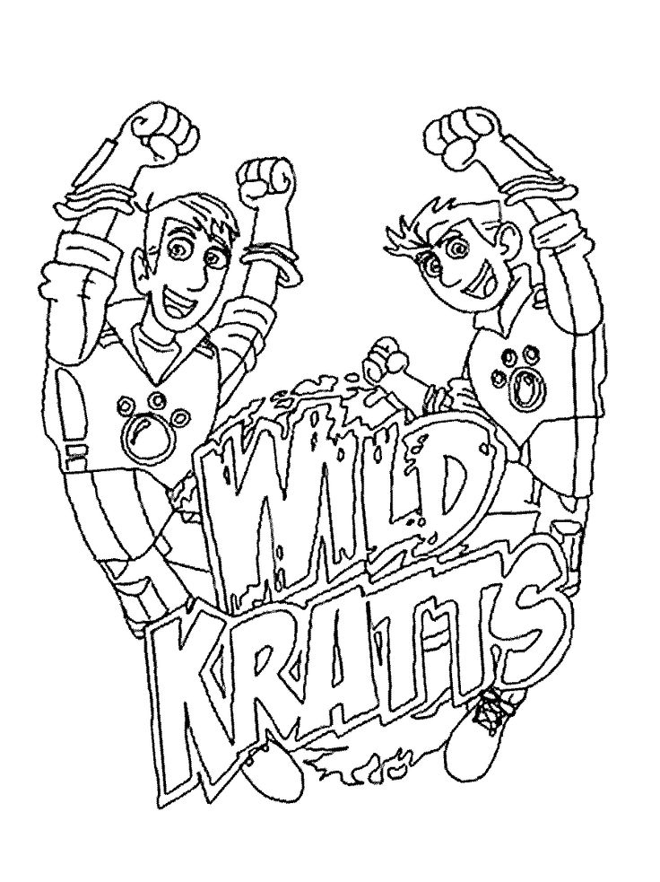 Wild kratts coloring pages