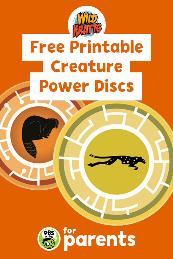 Free printable creature power discs wild kratts birthday wild kratts party wild kratts birthday party