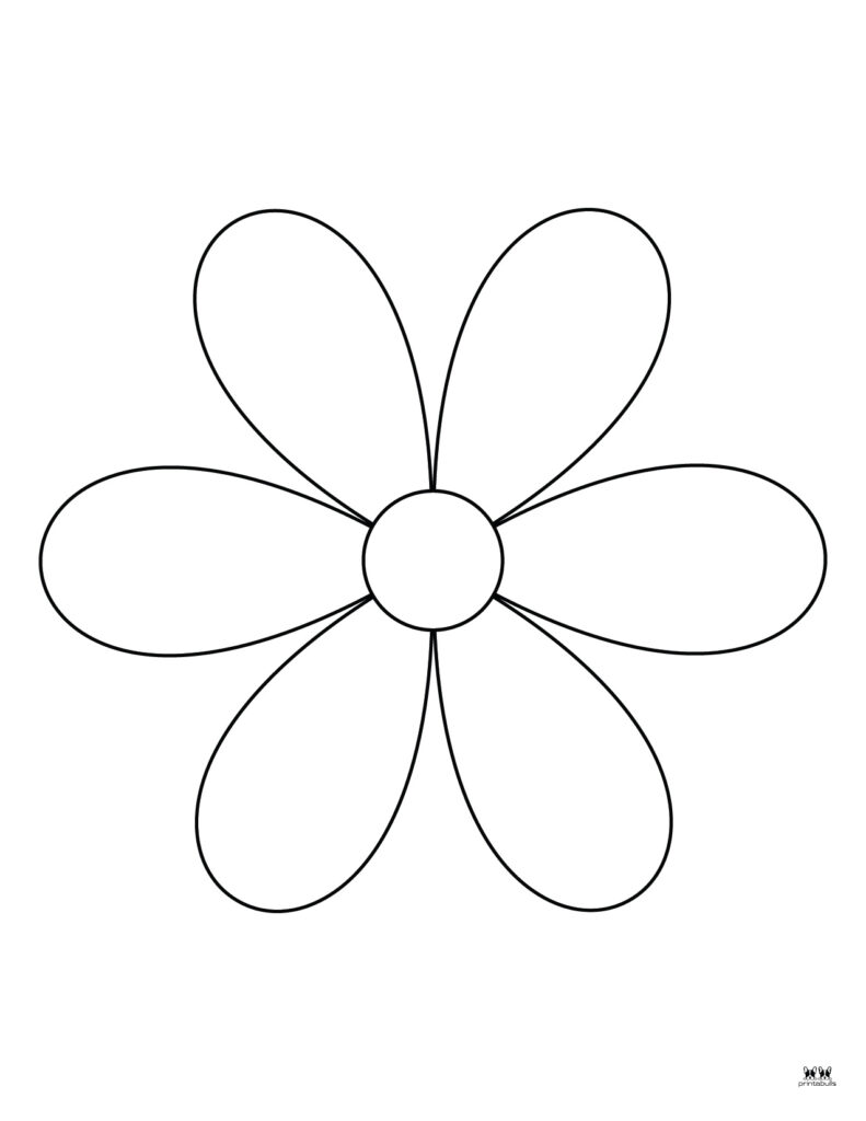 Flower coloring pages