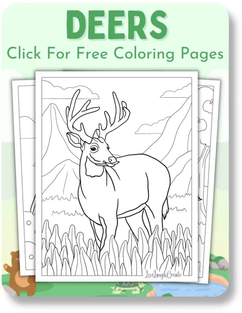 Animal coloring pages free pdf printables