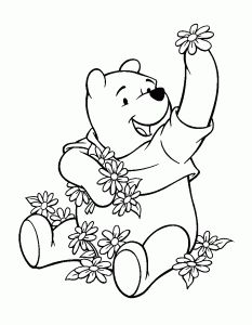 Incredible winnie the pooh coloring page to print and color for free bear coloring pages disney coloring pages precious moments coloring pages