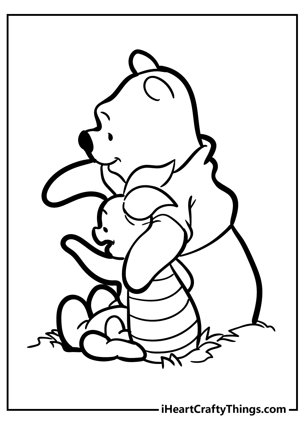 Winnie the pooh coloring pages free printables