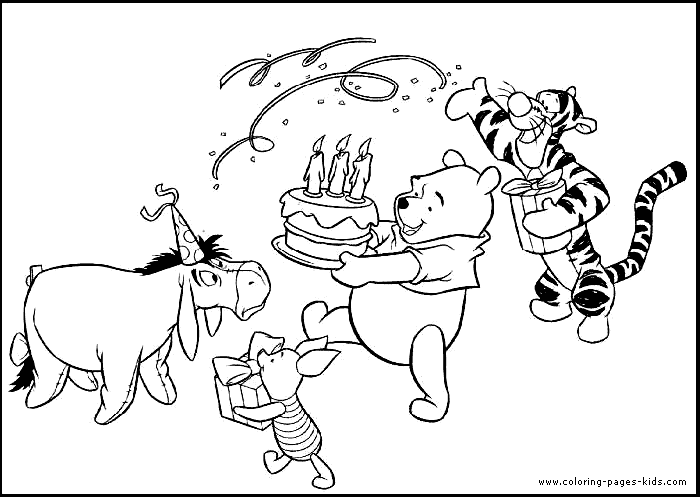 Winnie the pooh coloring pages