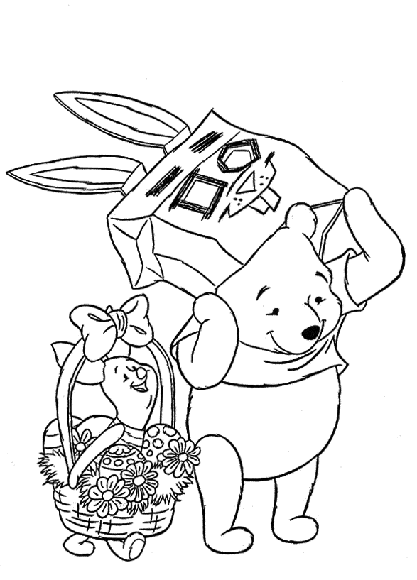 Coloring pages free printable winnie the pooh coloring pages