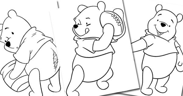 Printable winnie the pooh coloring pages