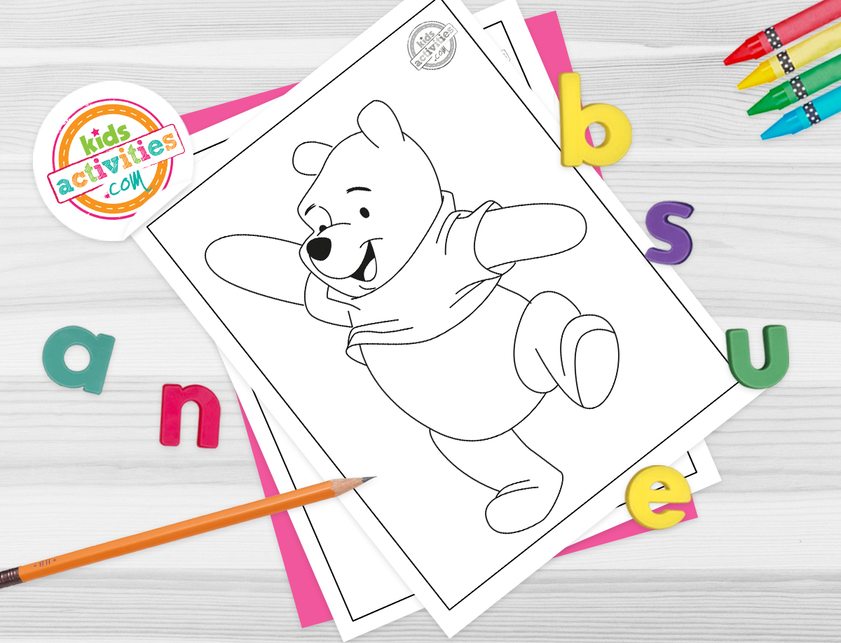 Free printable winnie the pooh coloring pages kids activities blog