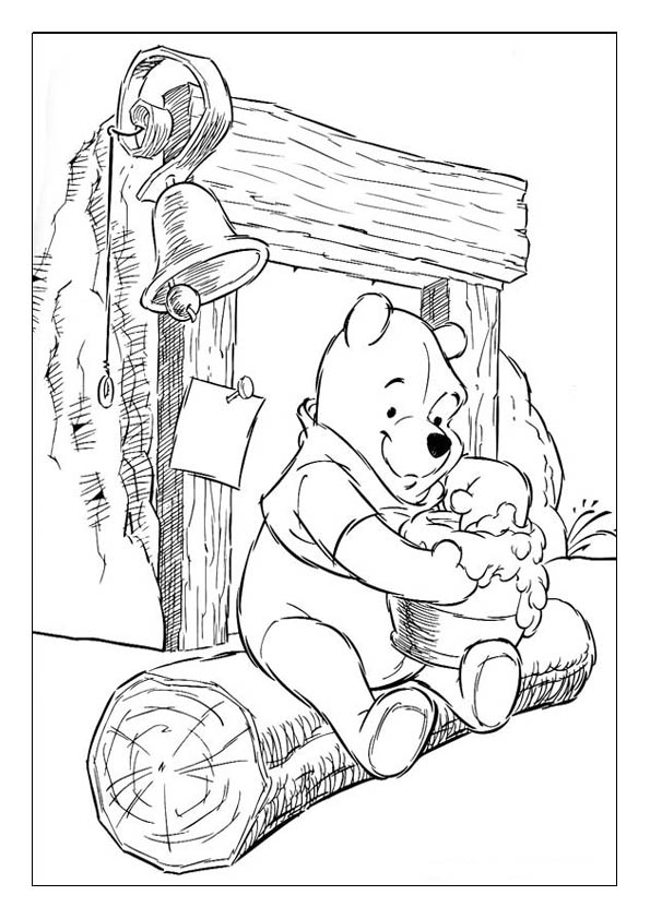 Winnie the pooh coloring pages free printable coloring sheets for kids