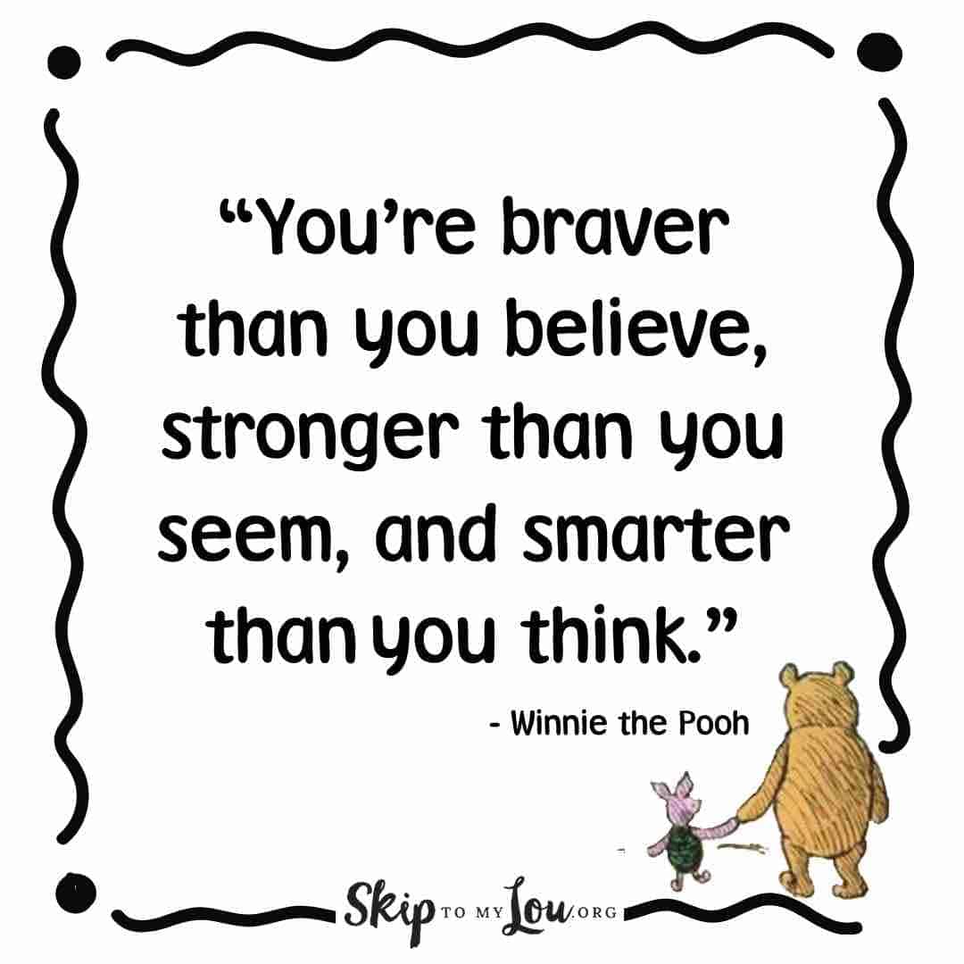 Winnie the pooh quotes skip to my lou