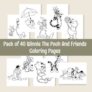 Winnie the pooh coloring pages