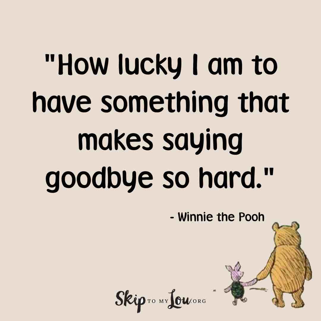 Winnie the pooh quotes skip to my lou