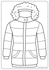 Free printable winter coloring pages for kids