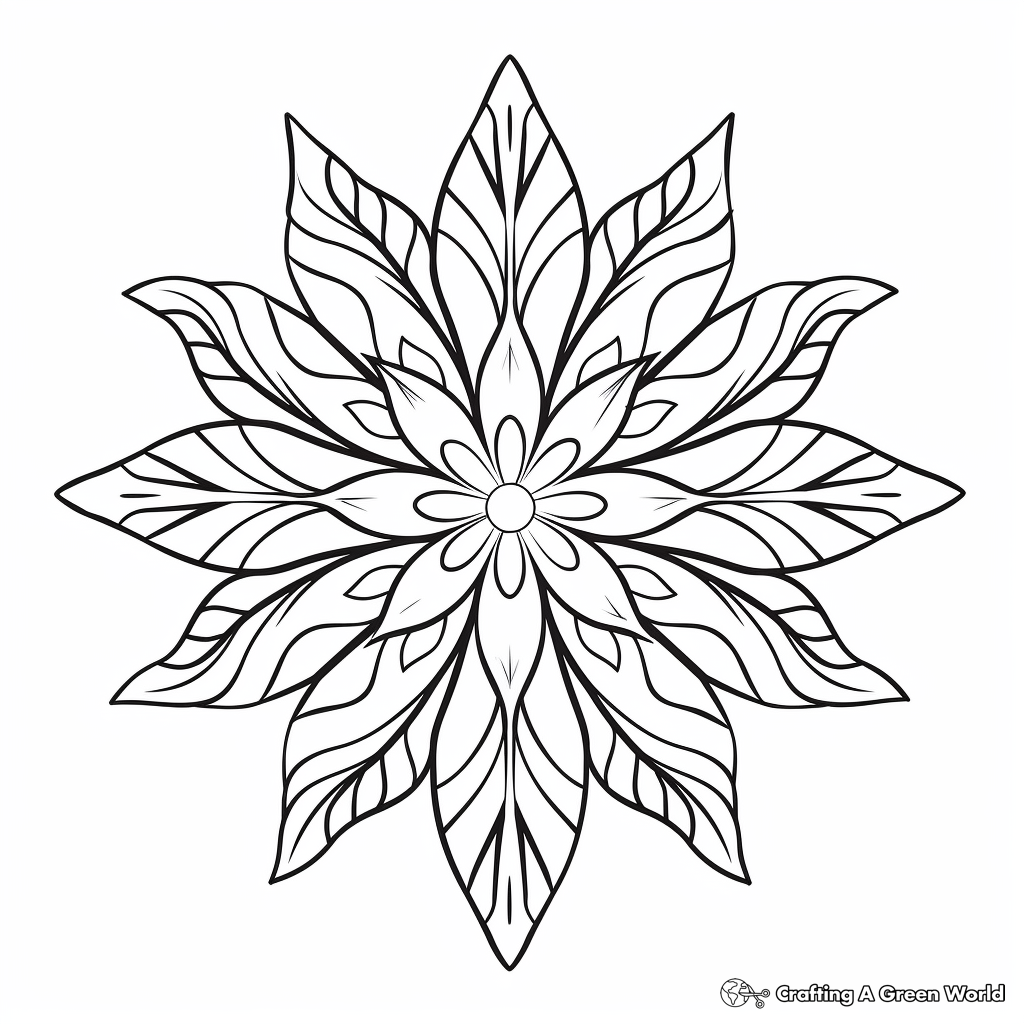 Winter solstice coloring pages