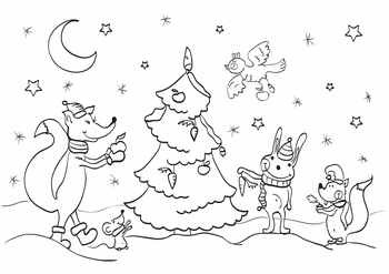 Winter wonderland worksheet education christmas coloring pages winter wonderland coloring pages