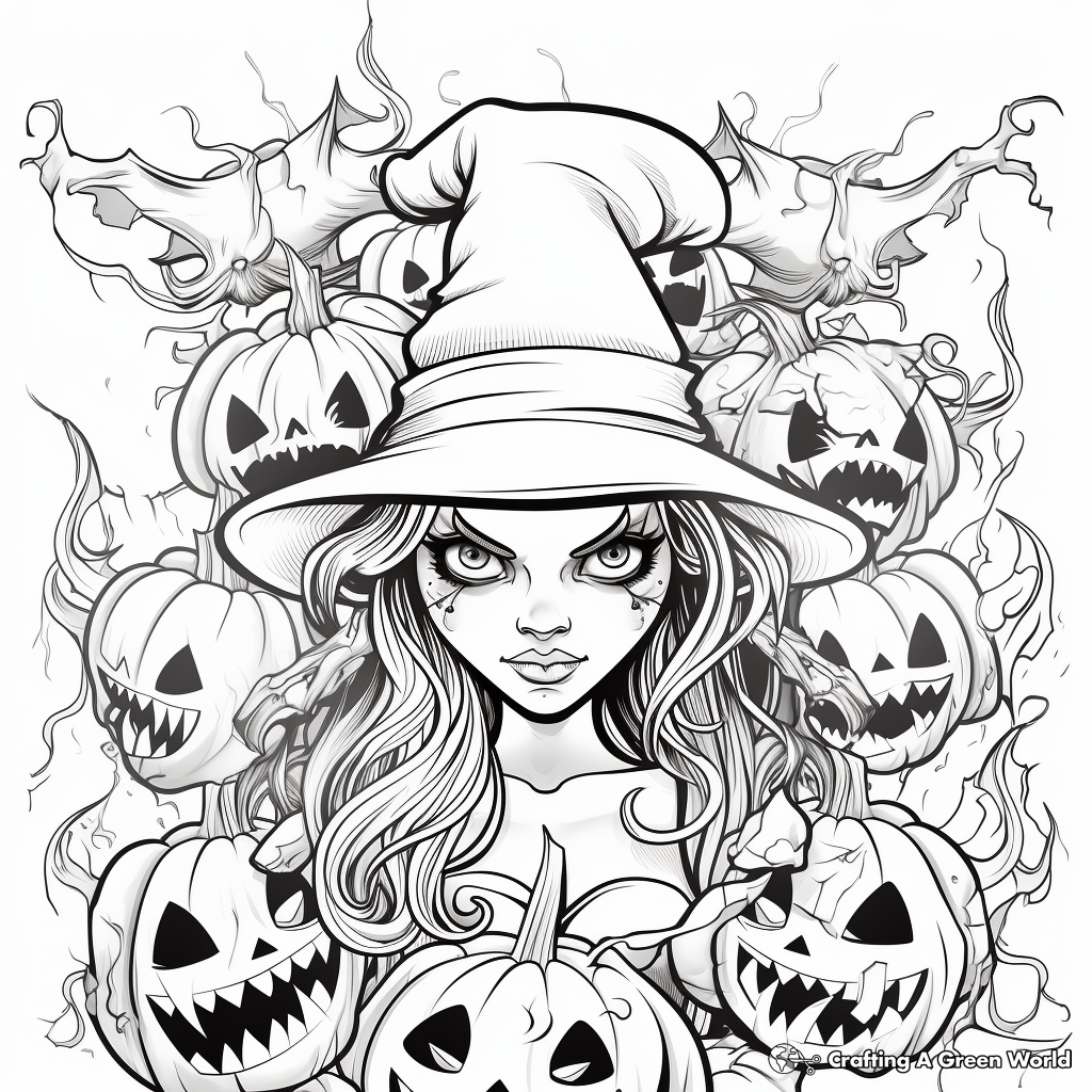 Halloween coloring pages