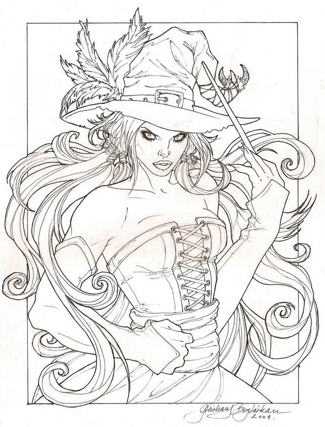 Bricolageloisirs coloriages witch coloring pages fairy coloring pages adult coloring pages