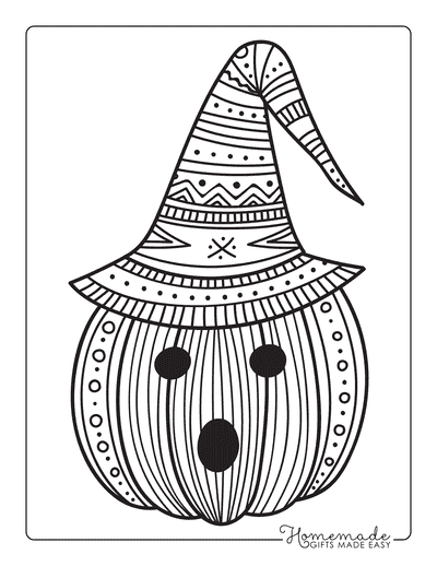 Free pumpkin coloring pages for kids adults