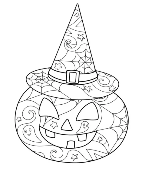 Halloween coloring page stock photos royalty free halloween coloring page images