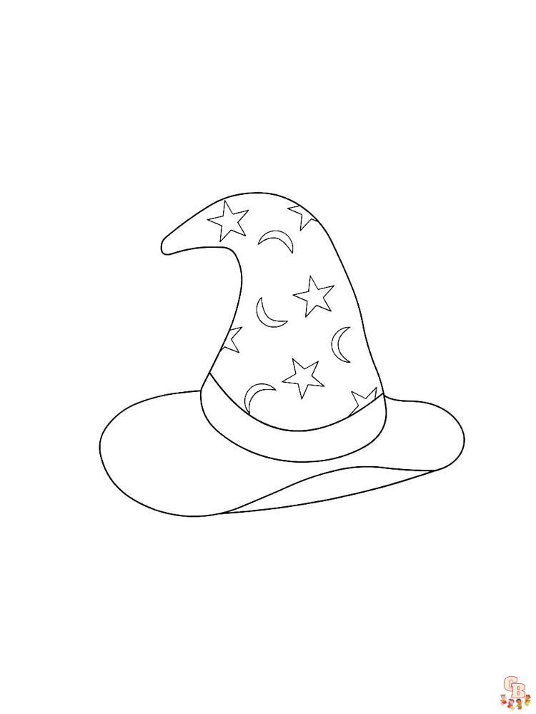 Explore fun creative hat coloring pages for kids