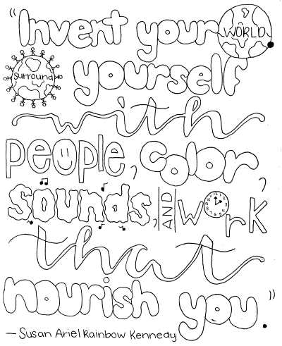 Word art pages