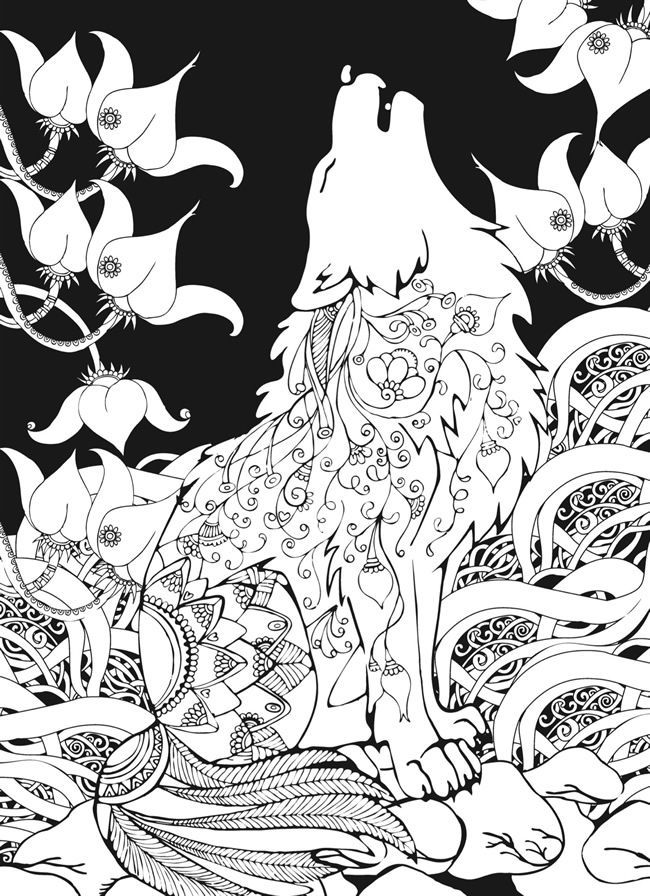 Printable coloring pages forest coloring book animal coloring pages adult coloring books printables