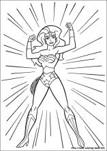 Wonder woman coloring pages on coloring