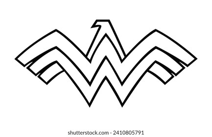 Wonder woman logo images stock photos d objects vectors